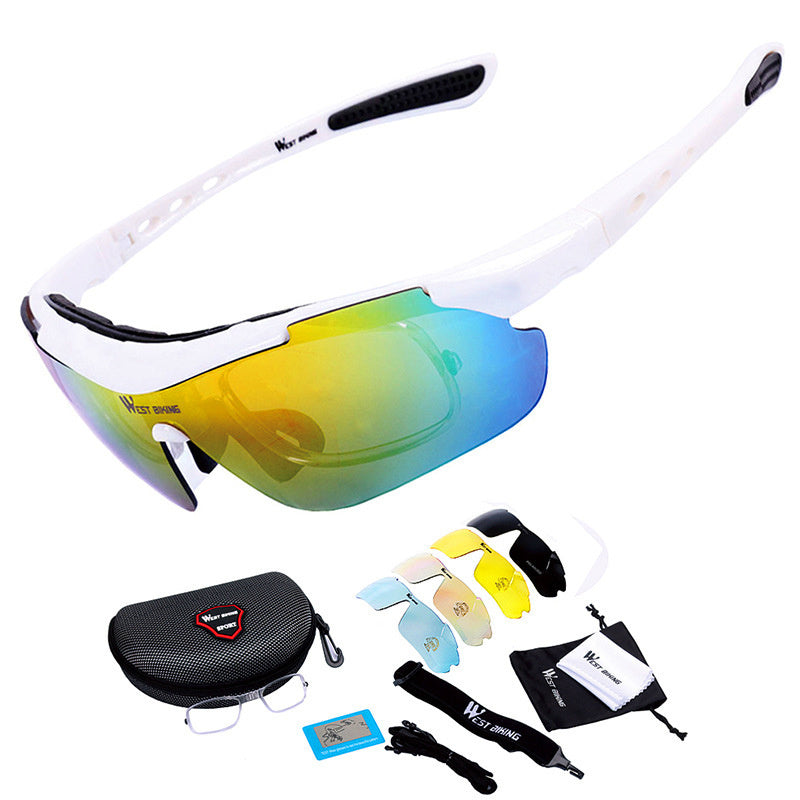 Cycling Glasses Mountain Bike Windproof Sunglasses 1617865059418