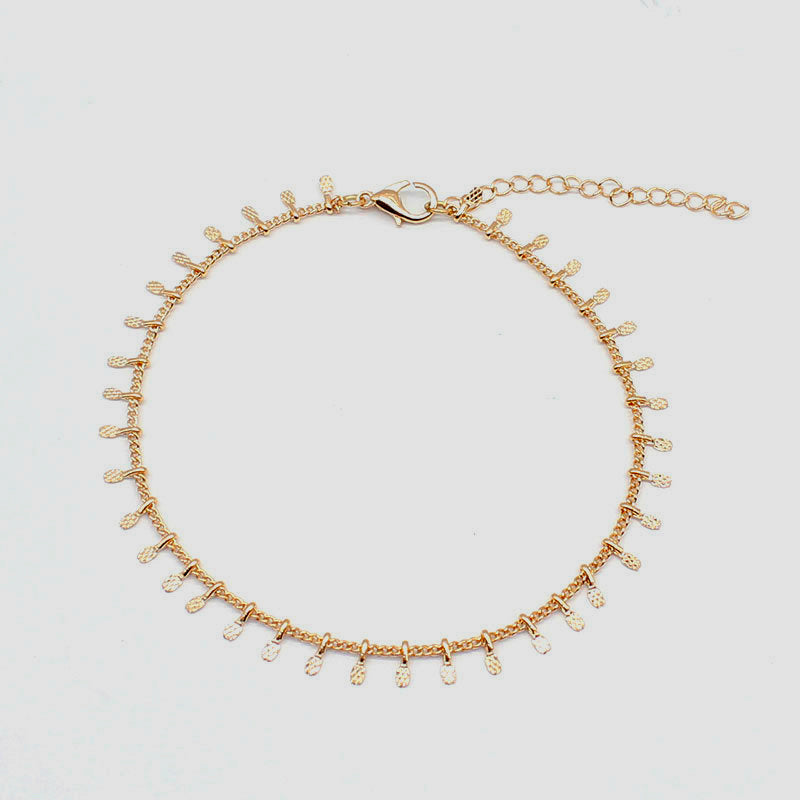 New Small Pendant Tassel Simple Nordic Minimalist Style With Jewelry Anklet Foot Rope