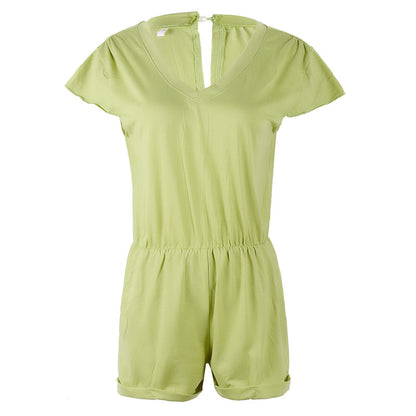 Ladies V Neck Sleeveless Jumpsuit Sexy Beach Jumpsuit 1617871176862