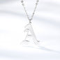 Ancient English Alphabet Initials Necklace Stainless Steel Necklace 1617873362890 26b34fd8 f5ef 4b85 9204 7094a0584ce1