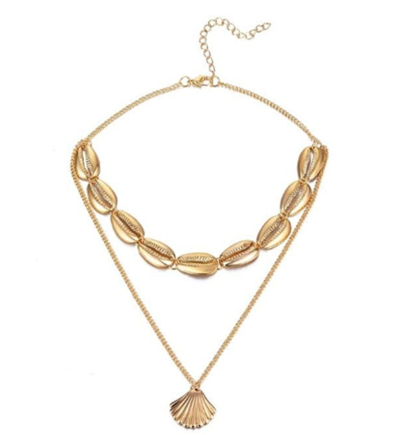 European And American Fashion All-match Metal Texture Double-layer Necklace 1617875670448 d787fcae e108 482f b9e9 98ac1051145
