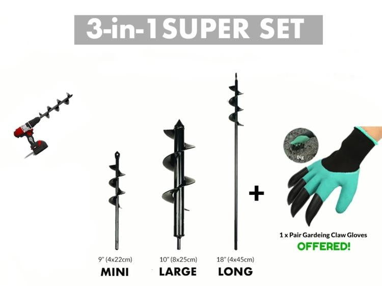 Spiral Loosening Drill Bit Alloy Ground Drill Bit 1617885612475