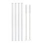 Glass Straws, Pearl Milk Tea Coarse Drinking Straws, Non-disposable Transparent Water Cups, Long Straws 1617946823279