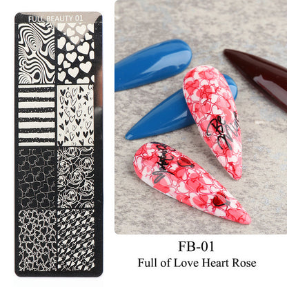 Nail Tool Steel Plate Transfer Template Lover Love Natural Flowers Ocean Pattern 1617955001682 0b484ecc c9c2 4bb8 aefa b613cb