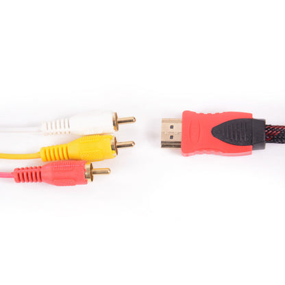 HDMI To Red Yellow And White Adapter Cable Hdmi To 3Rca Component Cable 1.5 Meters 1617955680563