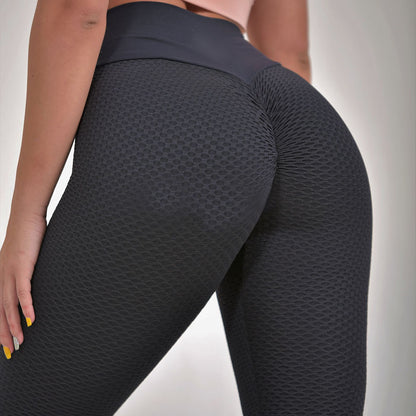 Plaid Leggings Fitness Yoga Pants Women's Seamless High Waist Breathable Gym Leggings 1618017923929