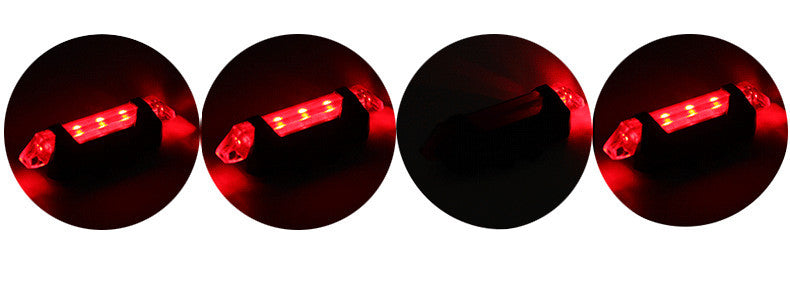 Bike Bicycle Light USB LED Rechargeable Safety Set Mountain Cycle Front Back Headlight Lamp Flashlight Bike Accessories 16180