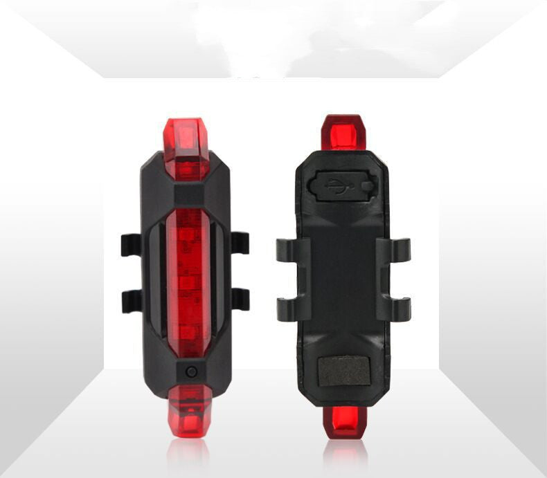 Bike Bicycle Light USB LED Rechargeable Safety Set Mountain Cycle Front Back Headlight Lamp Flashlight Bike Accessories 16180
