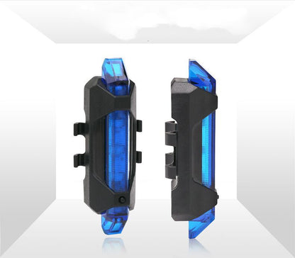 Bike Bicycle Light USB LED Rechargeable Safety Set Mountain Cycle Front Back Headlight Lamp Flashlight Bike Accessories 16180
