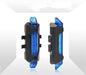 Bike Bicycle Light USB LED Rechargeable Safety Set Mountain Cycle Front Back Headlight Lamp Flashlight Bike Accessories 16180