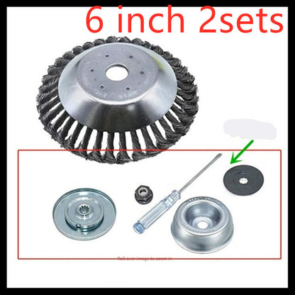 Lawn Mower Head Twist Wire Bowl Wire Rust Removal 1618061858867