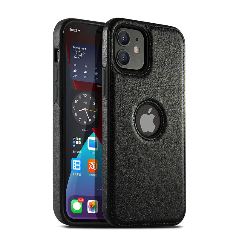 Car Line Leather Grain Stitching Mobile Phone Case All-inclusive Protective Cover 1618130022605