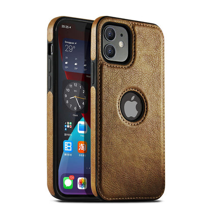 Car Line Leather Grain Stitching Mobile Phone Case All-inclusive Protective Cover 1618130022655
