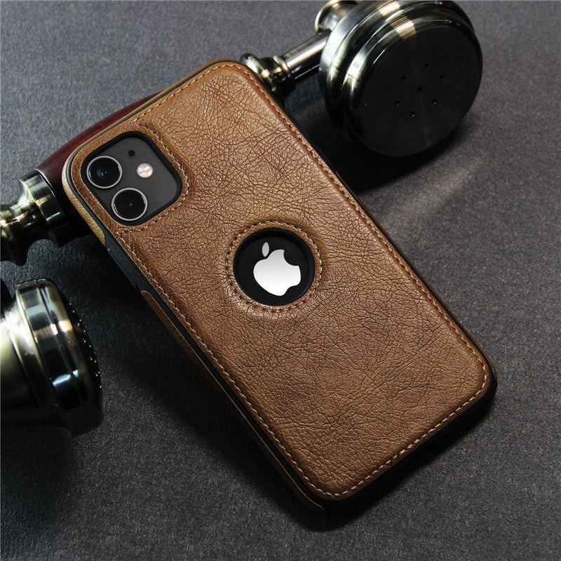 Car Line Leather Grain Stitching Mobile Phone Case All-inclusive Protective Cover 1618130022890