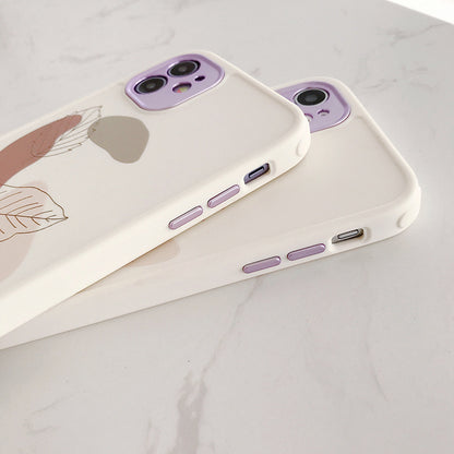 Compatible With , Compatible With  , Vintage Leaf Flower  Phone Case Shockproof Soft Back Cover 1618131359841