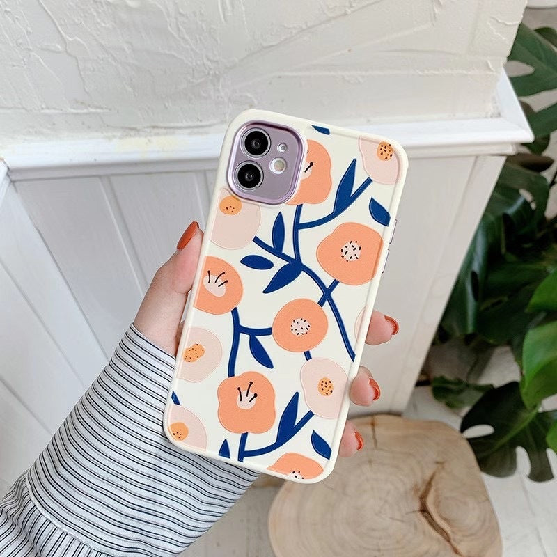 Compatible With , Yellow Flower All-Inclusive Anti-Drop Phone Case 1618133004762