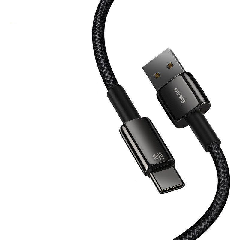 Baseus USB C Cable 5A 6A 66W Quick Charge Type C Cable - 图片 1