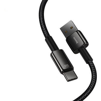 Baseus USB C Cable 5A 6A 66W Quick Charge Type C Cable - 图片 1