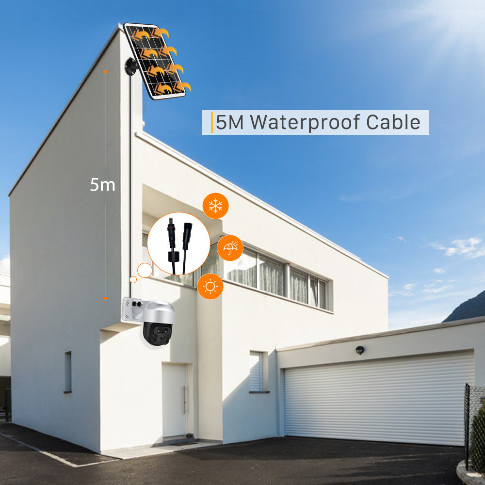 Solar Powered Wireless WiFi Surveillance Camera 1618135110855