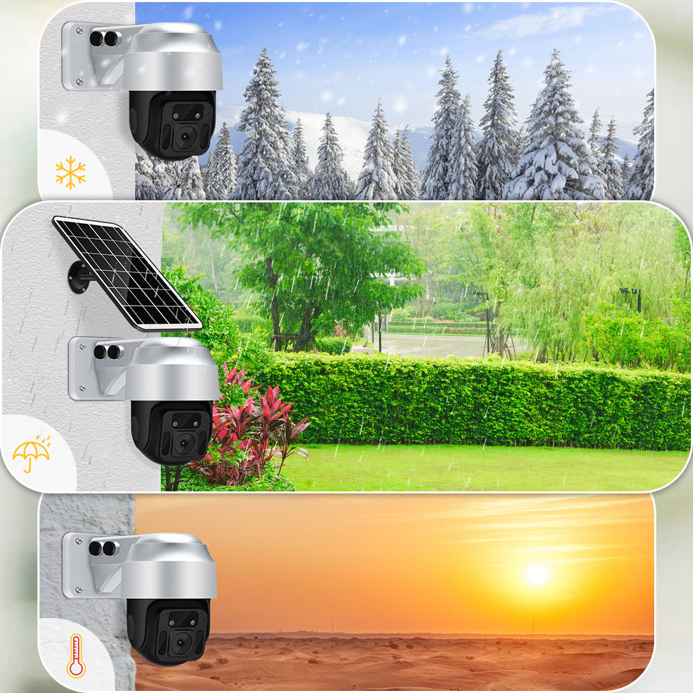 Solar Powered Wireless WiFi Surveillance Camera 1618192770030