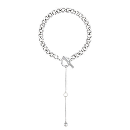 Necklace Female Ins Hip Hop Long Trendy Net Red Cold Wind 1618196085020