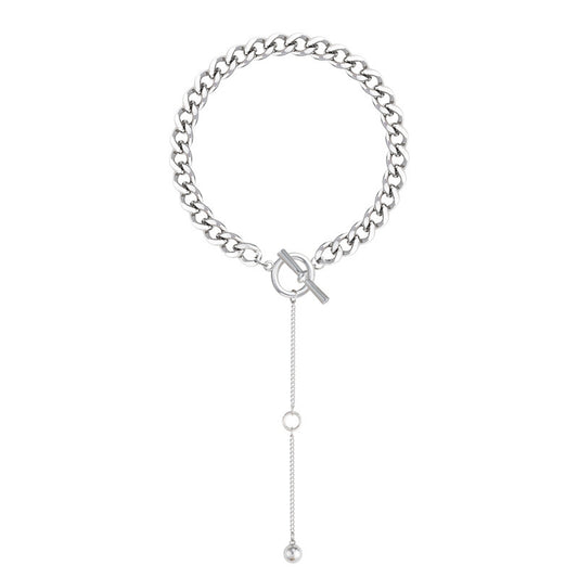 Necklace Female Ins Hip Hop Long Trendy Net Red Cold Wind 1618196085020