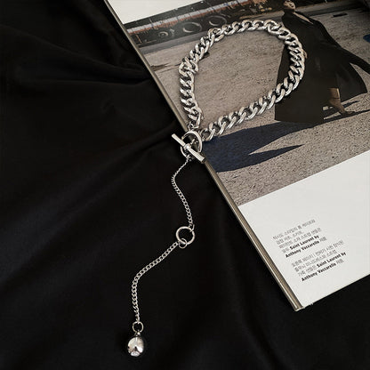Necklace Female Ins Hip Hop Long Trendy Net Red Cold Wind 1618196085044