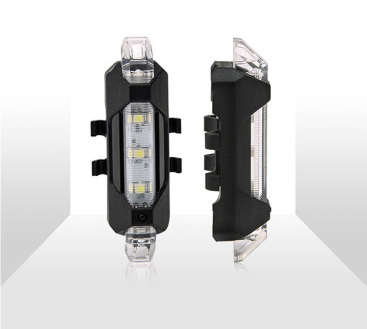 Bike Bicycle Light USB LED Rechargeable Safety Set Mountain Cycle Front Back Headlight Lamp Flashlight Bike Accessories 16181
