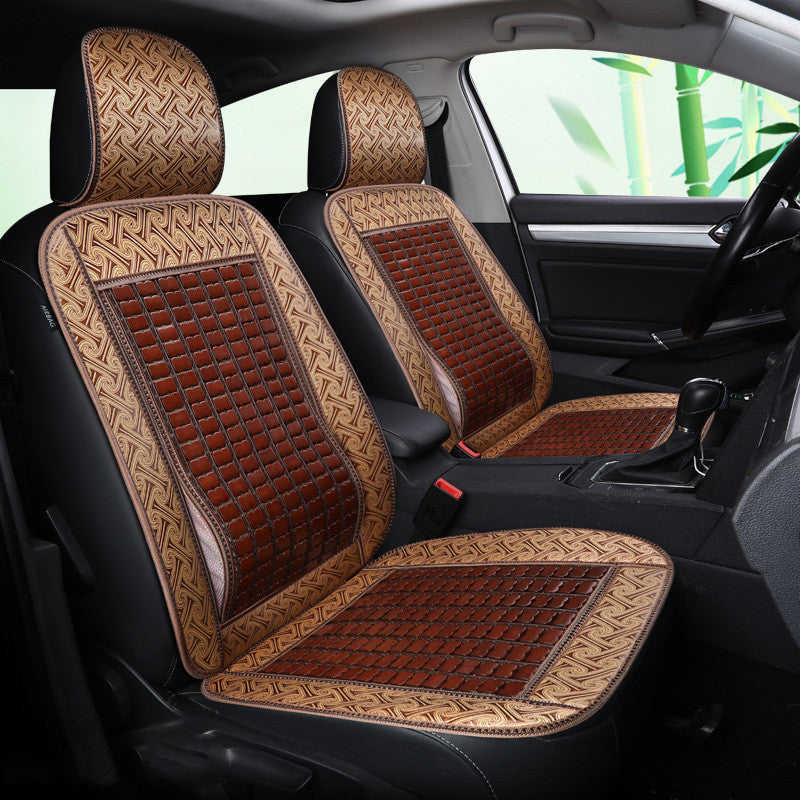 Summer Bamboo Car Seat Wuling Rongguang Double Row Seat Cover 1618203933142