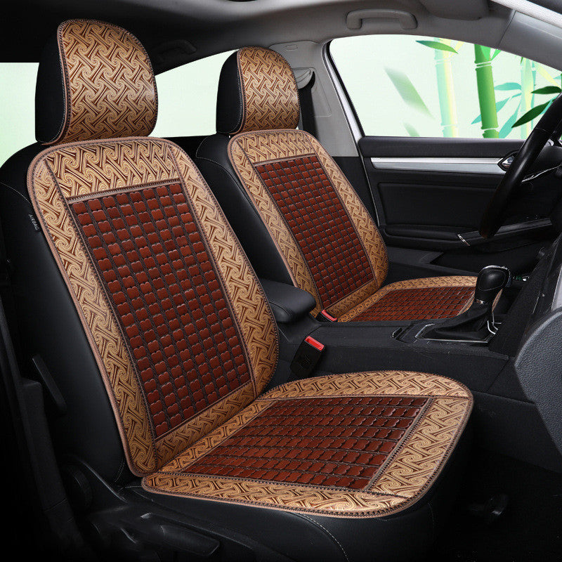 Summer Bamboo Car Seat Wuling Rongguang Double Row Seat Cover 1618203933150