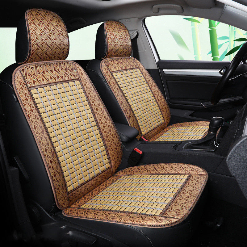 Summer Bamboo Car Seat Wuling Rongguang Double Row Seat Cover 1618203933442