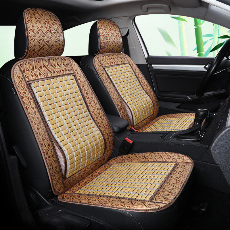 Summer Bamboo Car Seat Wuling Rongguang Double Row Seat Cover 1618203933451