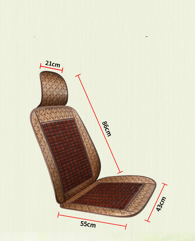 Summer Bamboo Car Seat Wuling Rongguang Double Row Seat Cover 1618203933462