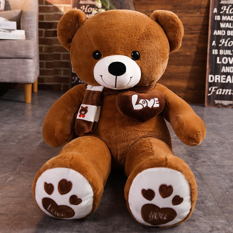 Big Bear Plush Toy Hugs Bear Teddy Bear Panda Doll Ragdoll Give Children Girls Dolls Birthday Gifts 1618210341105