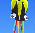3D 4M Large Octopus Kite with Handle Line Children Outdoor Summer Game Professional Stunt Software Power Beach Kite Kids Toy - HD Wireless Product #9