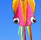 3D 4M Large Octopus Kite with Handle Line Children Outdoor Summer Game Professional Stunt Software Power Beach Kite Kids Toy - HD Wireless Product #10