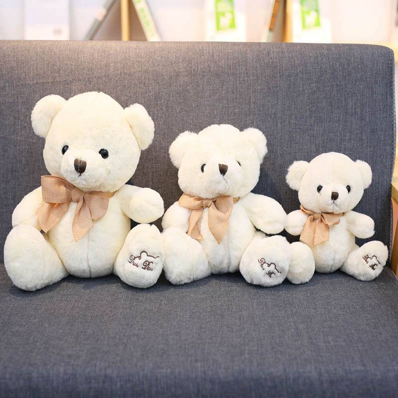 Cute Teddy Bear Plush Toy Hug Bear Doll Butterfly Bow Tie Bear Doll Ragdoll Girl Birthday Gift 1618286162586