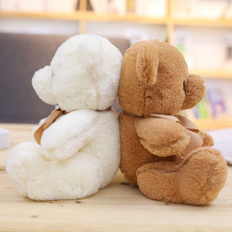 Cute Teddy Bear Plush Toy Hug Bear Doll Butterfly Bow Tie Bear Doll Ragdoll Girl Birthday Gift 1618286162589