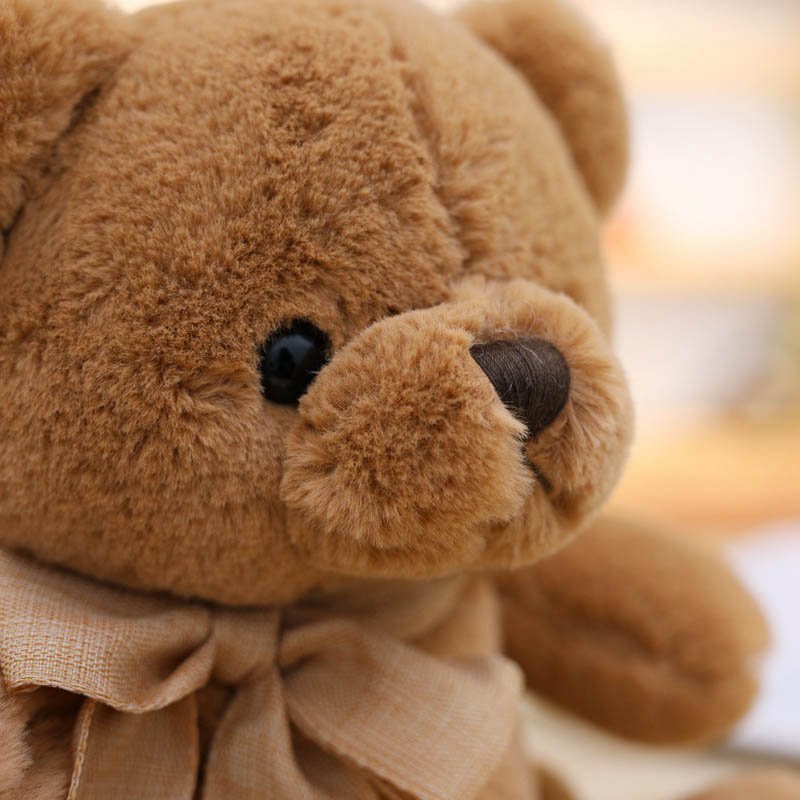 Cute Teddy Bear Plush Toy Hug Bear Doll Butterfly Bow Tie Bear Doll Ragdoll Girl Birthday Gift 1618286162955