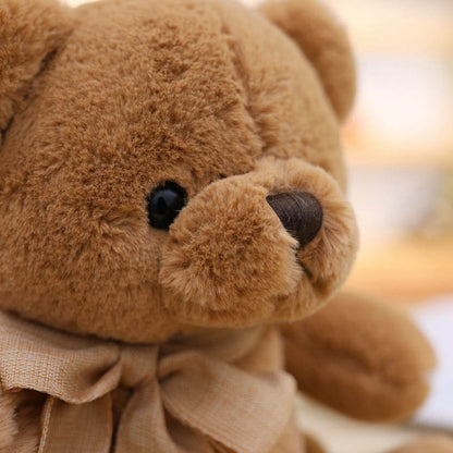 Cute Teddy Bear Plush Toy Hug Bear Doll Butterfly Bow Tie Bear Doll Ragdoll Girl Birthday Gift 1618286162955