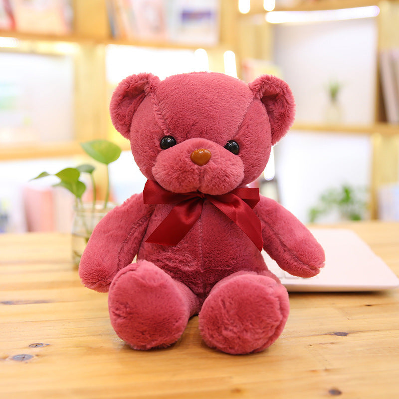 Little Bear Doll Teddy Bear Plush Toy Grab Machine Doll Small Cute Hug Bear Doll Custom Logo 1618292393085