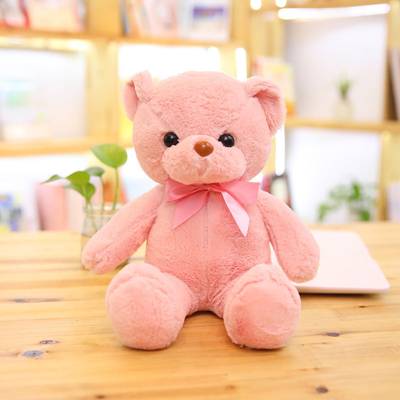 Little Bear Doll Teddy Bear Plush Toy Grab Machine Doll Small Cute Hug Bear Doll Custom Logo 1618292393086