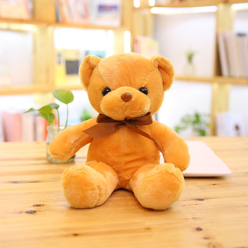 Little Bear Doll Teddy Bear Plush Toy Grab Machine Doll Small Cute Hug Bear Doll Custom Logo 1618292393381