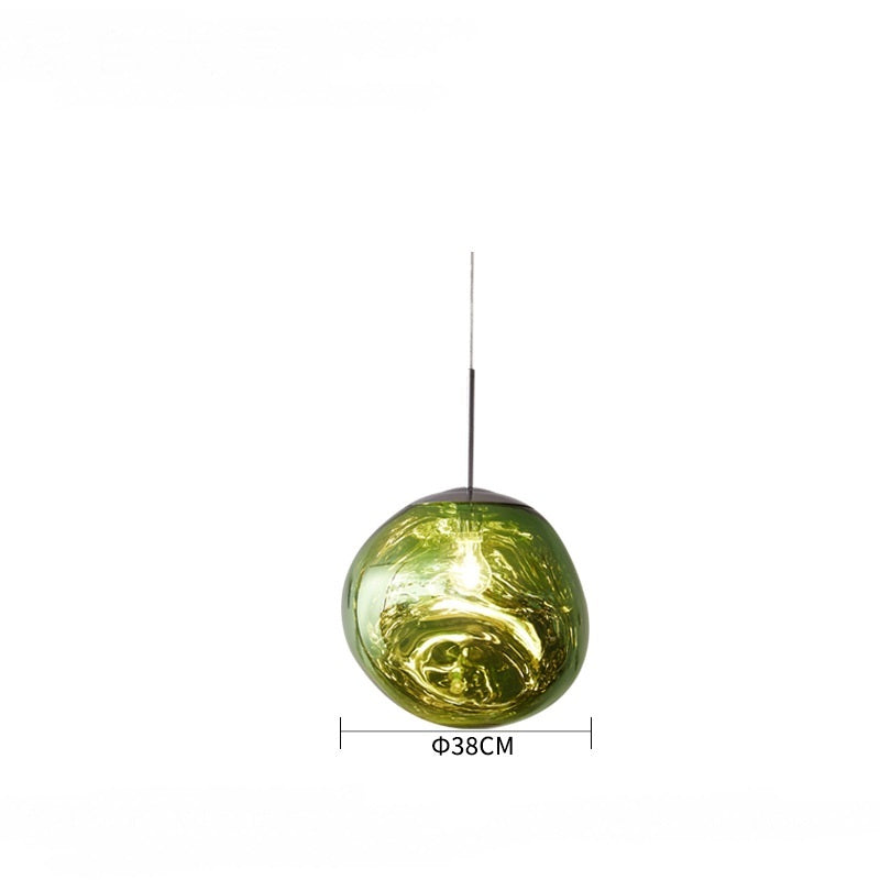 Post Modern Nordic Lava Lamp, Bedside Irregular Chandelier 1618296837957