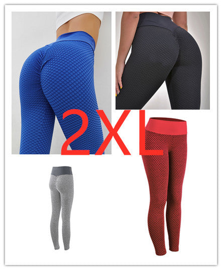 Plaid Leggings Fitness Yoga Pants Women's Seamless High Waist Breathable Gym Leggings 1618305128918