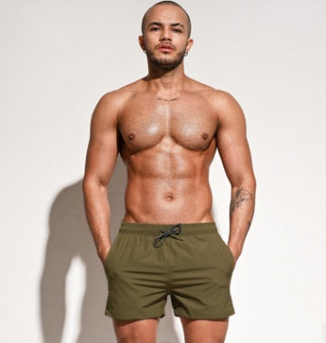 Fashion Casual Four-Way Stretch Loose Swimming Shorts 1618307316062