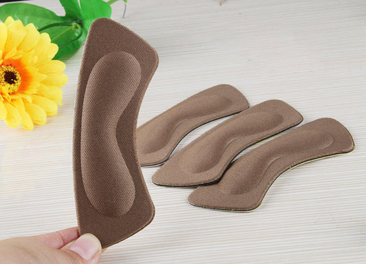 Shoe Stickers Half Size Pad, Heel Stickers, Thickened Anti-wear Heels, Shoes Rubbed Feet, High-heeled Shoes, Heel Pain, Heel 