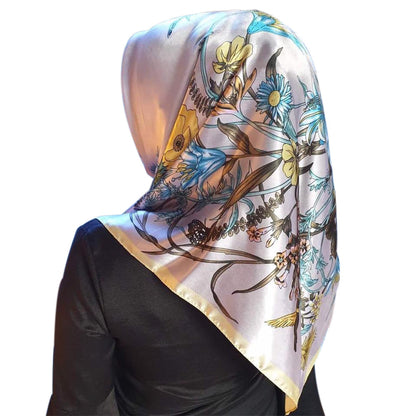 Fashion Simulation Silk Scarf Activity Gift Scarf 1618377252869
