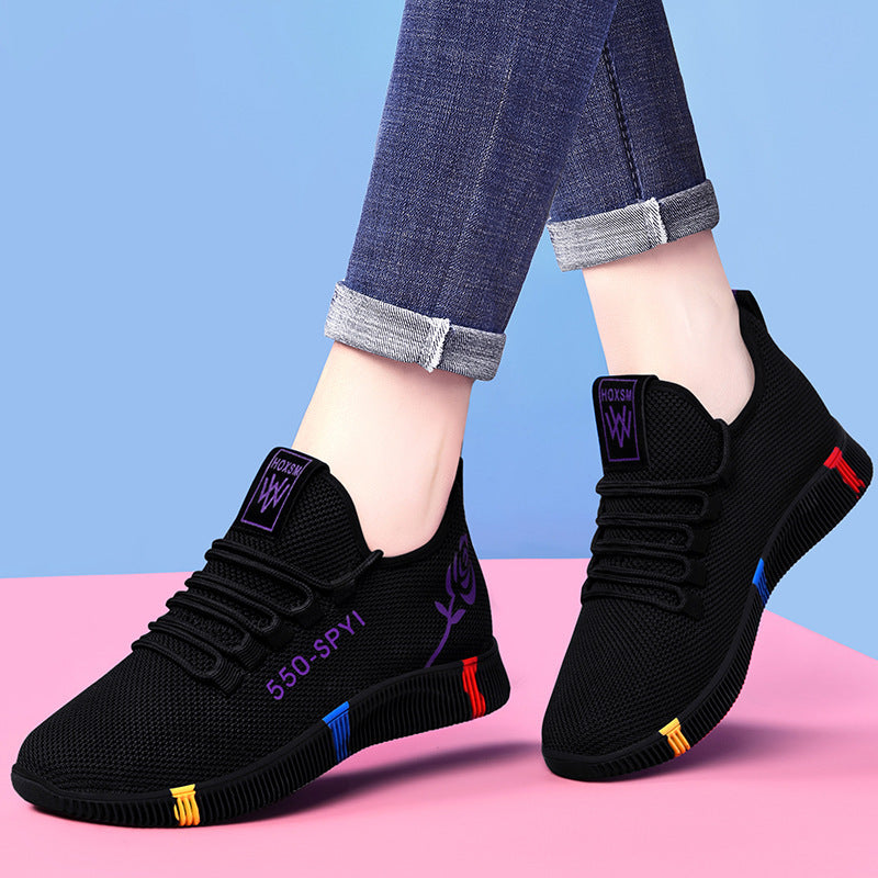 Net Red Light Casual Shoes Non-Slip Soft Sole Shoes 1618377465301