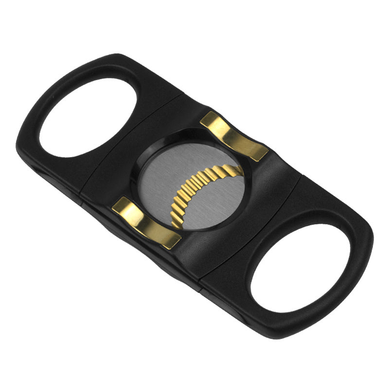 Cigar cutter Serrated double-edged cigar cutter Portable cigar cutter Cigar cutter blade design cigar cutter 1618387956711
